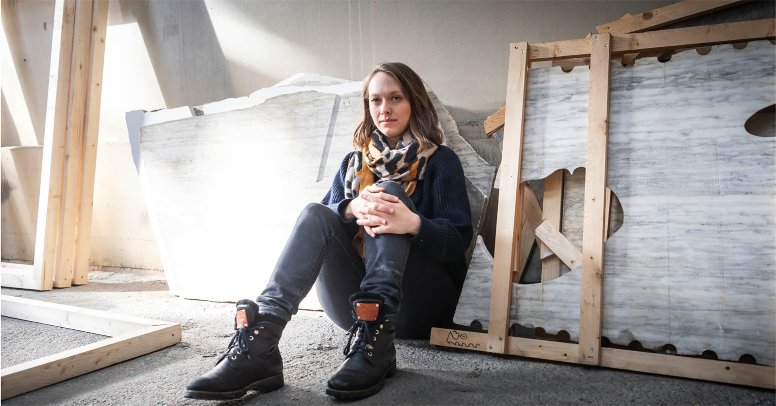 ‘Letterlijk en figuurlijk mijn eigen plek’